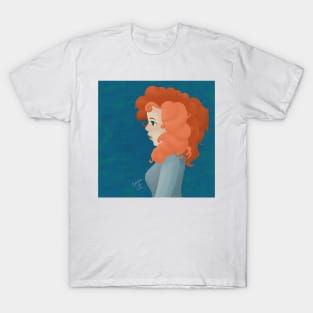 Red Haired Girl T-Shirt